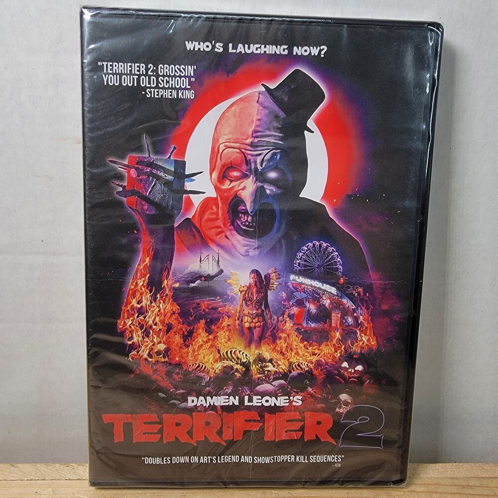 DVD Damien Leone's Terrifier 2 NEW / SEALED